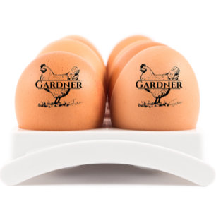 Personlig Rustic Hen Namn Egg Stämpel