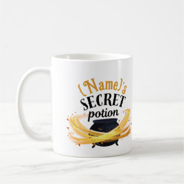 Personlig "__'s Hemliga Trolldryck" Kittel Design Kaffemugg