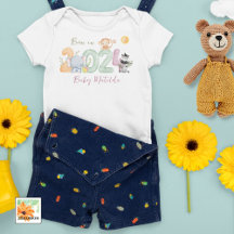 personlig safari baby-gåva född 2024