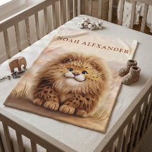 Personlig Safari för Barn Söt Fluffig Leopard
