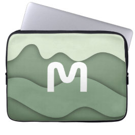 Personlig Sage Wave-datorfodral Laptop Fodral