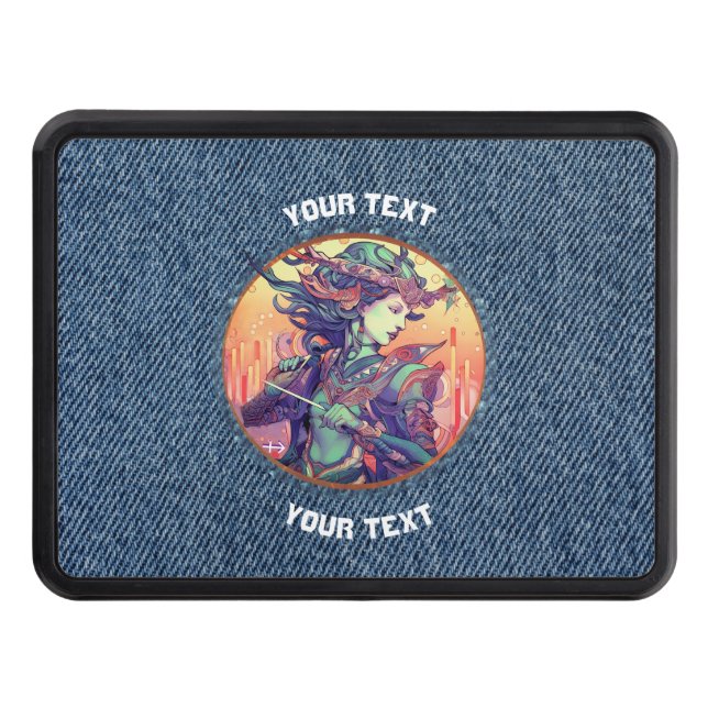 PERSONLIG SAGITTARIUS ZODIAC SIGN Tote Dragkroksskydd (Framsidan)