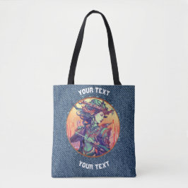 PERSONLIG SAGITTARIUS ZODIAC SIGN Tote Tygkasse