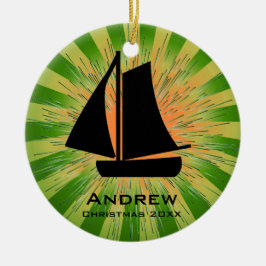 Personlig Sailing Ornament