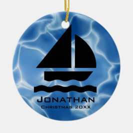Personlig Sailing Ornament