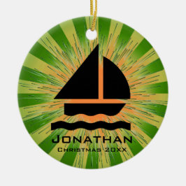 Personlig Sailing Ornament