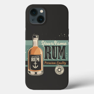 Personlig Sailor Rum Liquor Flaska Retro-tecken