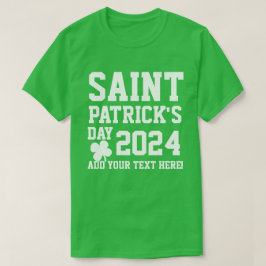 Personlig Saint patrick's day 2024 T-Shirt