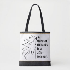 Personlig Sak i Beauty Horseshoe Tygkasse