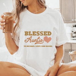 Personlig Salig Faster T Shirt