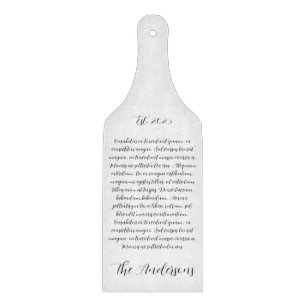 Personlig Sång Lyrics Glass Charcuterie Board