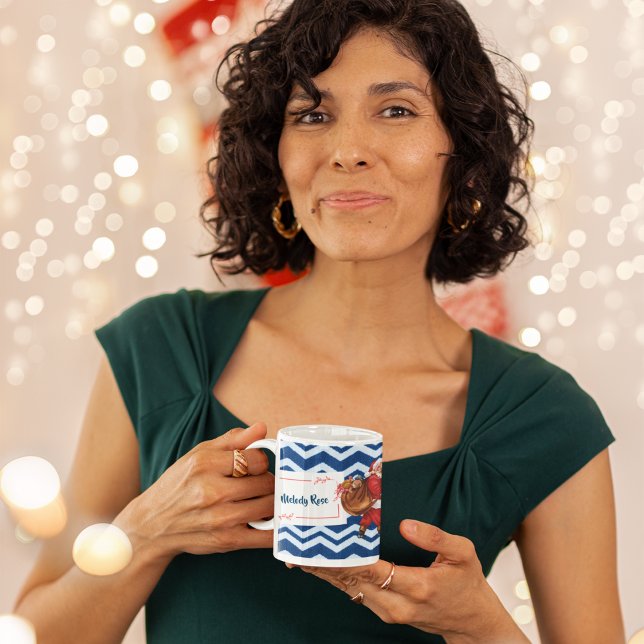 Personlig Santa Gift Märkre Mugg (Skapare uppladdad)