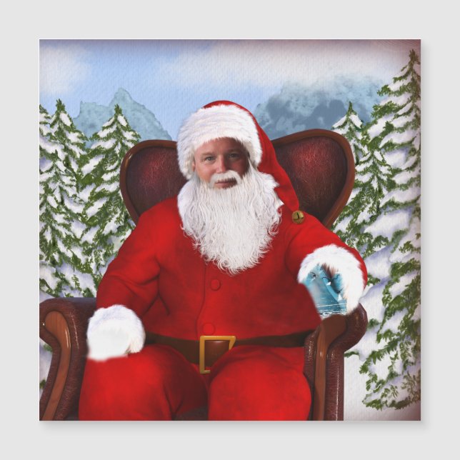 Personlig Santa Lägg till ditt foto (Framsida)