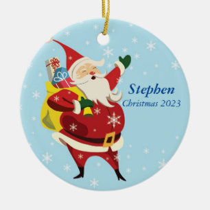 Personlig Santa Ornament
