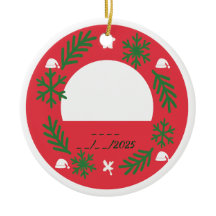 : Personlig Santa Paws Husdjur Ornamente | Anpassa