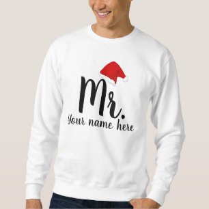 Personlig Santa Sweatshirt