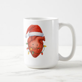 Personlig Santa's EKG Tech Kaffemugg