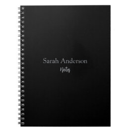 Personlig Sarah Notes Spiral Anteckningsbok Journa