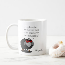 Personlig Sarcasm Funny Disdence Humor Witty Kaffemugg