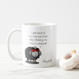 Personlig Sarcasm Funny Disdence Humor Witty Kaffemugg
