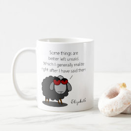 Personlig Sarcasm Funny Osagd Humor Witty Joke Kaffemugg