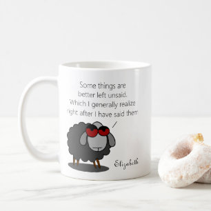 Personlig Sarcasm Funny Osagd Humor Witty Joke Kaffemugg