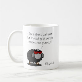 Personlig Sarcasm Funny Stressa Boll Humor Witty Kaffemugg