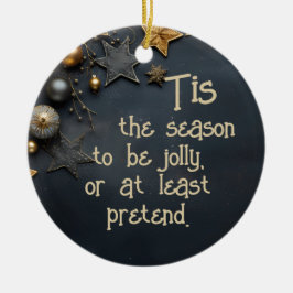 Personlig Sarkastic jul Ornament