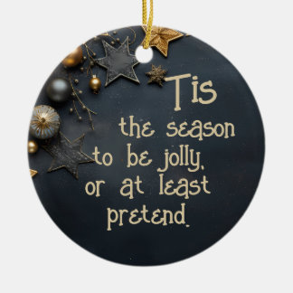 Personlig Sarkastic jul Ornament