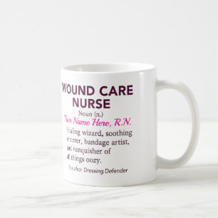Personlig sårvårdssköterska Definition Gåva Kaffemugg