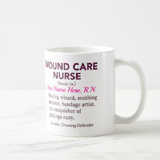 Personlig sårvårdssköterska Definition Gåva Kaffemugg