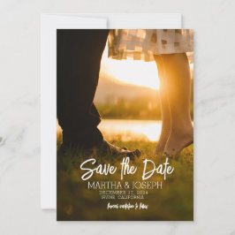 Personlig Save the Date-inbjudanmall Inbjudningar