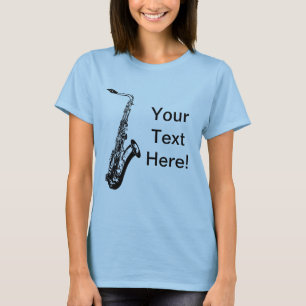 Personlig Saxofon T Shirt