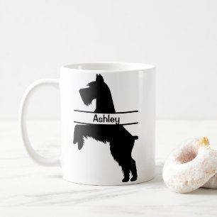 Personlig Schnauzer Pet Groomer Kaffemugg