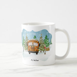 Personlig School Buss Driver Prayer Jul jul Kaffemugg