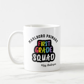 Personlig School Namn First Klass Lärartorg Kaffemugg