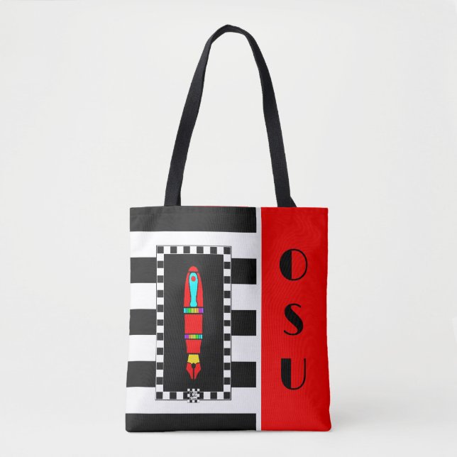 Personlig School Tote Bag Tygkasse (Framsida)