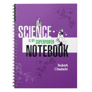 Personlig Science Biology Lab Notebook Anteckningsbok