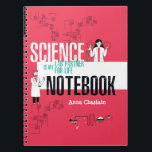 Personlig Science Physics Lab - bärbar dator Anteckningsbok<br><div class="desc">Välkommen till vår bärbara student-labbdator! Vi vet att ni som vetenskapsman student har många idéer och experiment som ni vill dokumentera och följa upp behållan. Det är där den här bärbara datorn är i sin ordning! Den här bärbara datorn är särskilt designad för science studenter som du, så att du...</div>
