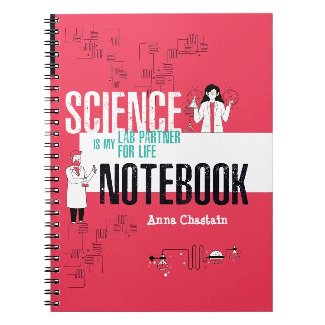 Personlig Science Physics Lab - bärbar dator Anteckningsbok (Framsidan)