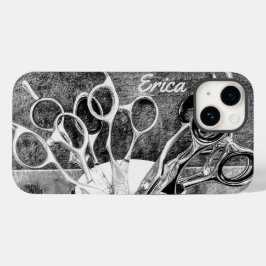 Personlig Scissor - Hair Stylist Phone Case