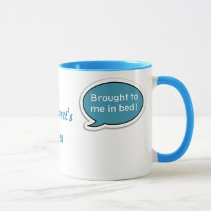 Personlig Scooter Blue Tal Bubble Tea Mugg