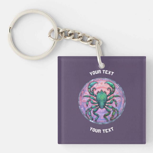 PERSONLIG Scorpio ZODIAC SIGN (Framsidan)