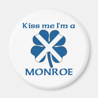 Personlig Scottish Kiss Me jag är Monroe Magnet