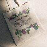 Personlig Script Bachelorette Helg Party Tygkasse<br><div class="desc">Datumet är inställt, bagaget packat, helg-utrustningen organiserade just upp ditt medföljande spel personligen bachelorette swag till väskan för att alla party ska kunna se och känna sig delaktiga. Hatten har en populär manusatal, handskriven typografi som den framtida fru skulle ha kärlek. Anpassa detta genom att ändra namn när du klickar...</div>