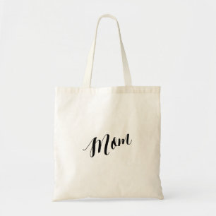 Personlig Script Tote Bag-Mamma Tygkasse