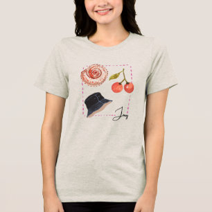 Personlig Seashell och Cherry Fisher-Inspired T Shirt