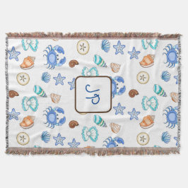 Personlig Seaside Beach ThLED Boy Filt