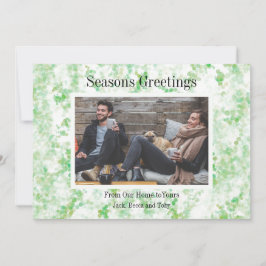 Personlig Seasons Hälsning från vårt hem