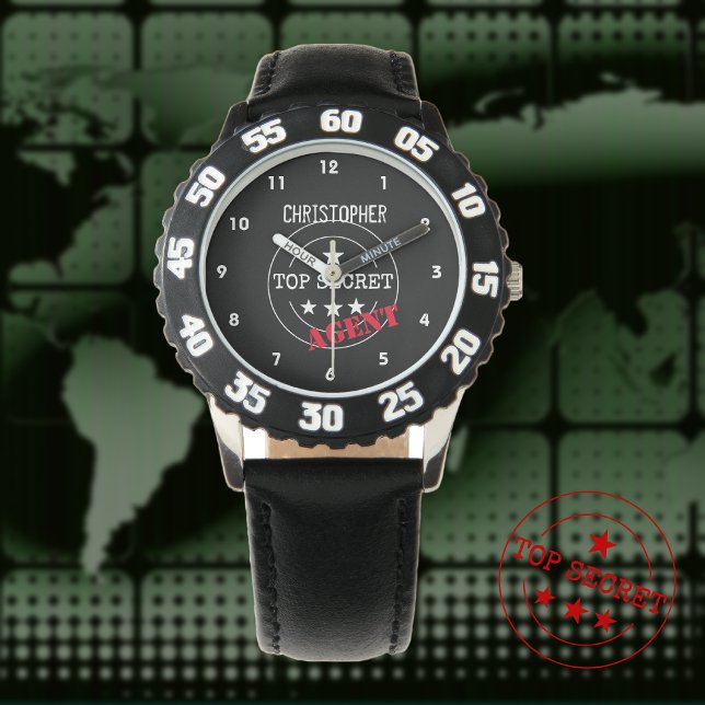 Personlig Secret Agent Armbandsur (Skapare uppladdad)